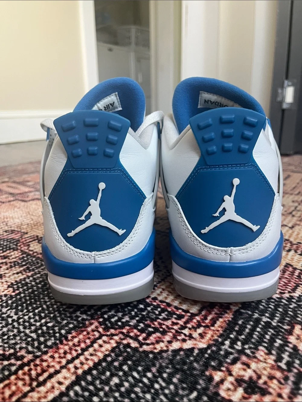 Air Jordan 4 Golf Shoe Military Blue